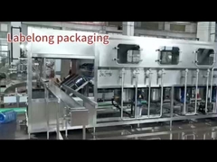 Máquina de Envase Automática de 5 Galões de Controle PLC 220V