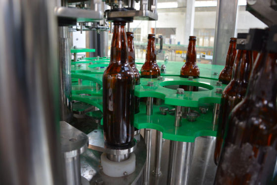 SUS304 3 In 1 2000BPH Pet Bottle Soda Filling Machine