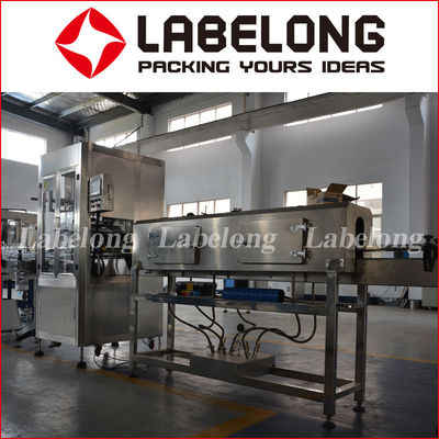 PET Glass Bottle 12000BPH Automatic mineral drinking water shrink sleeve Labeling Machine